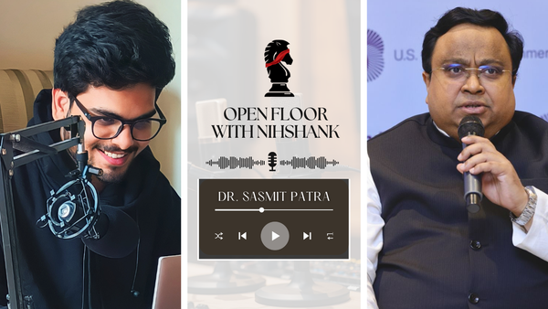 A Journey of Heart, Head & Humility | Open Floor with Nihshank ft. MP Rajya Sabha - Dr. Sasmit Patra